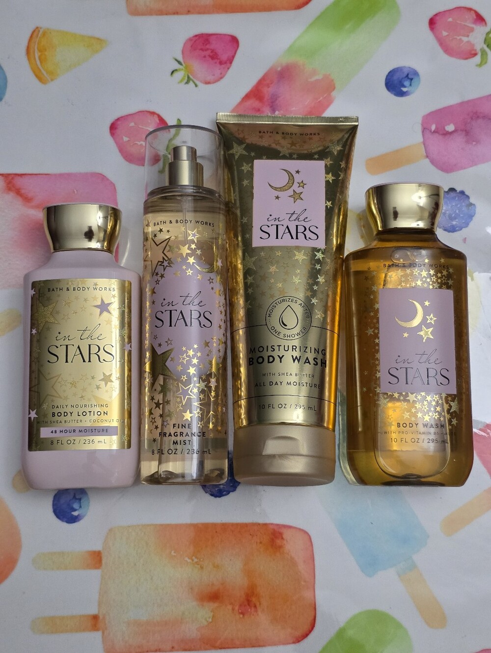 Bath & Body Works In The Stars 4 Piece Body Care Set NEW